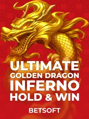 Ultimate Golden Dragon Inferno - Hold & Win game cover by Betsoft